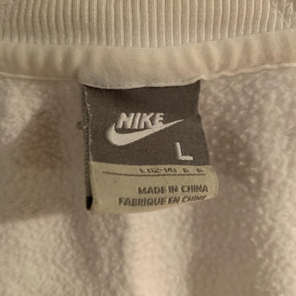 Nike White Hoodie    3/$50 - Picture 3 of 3